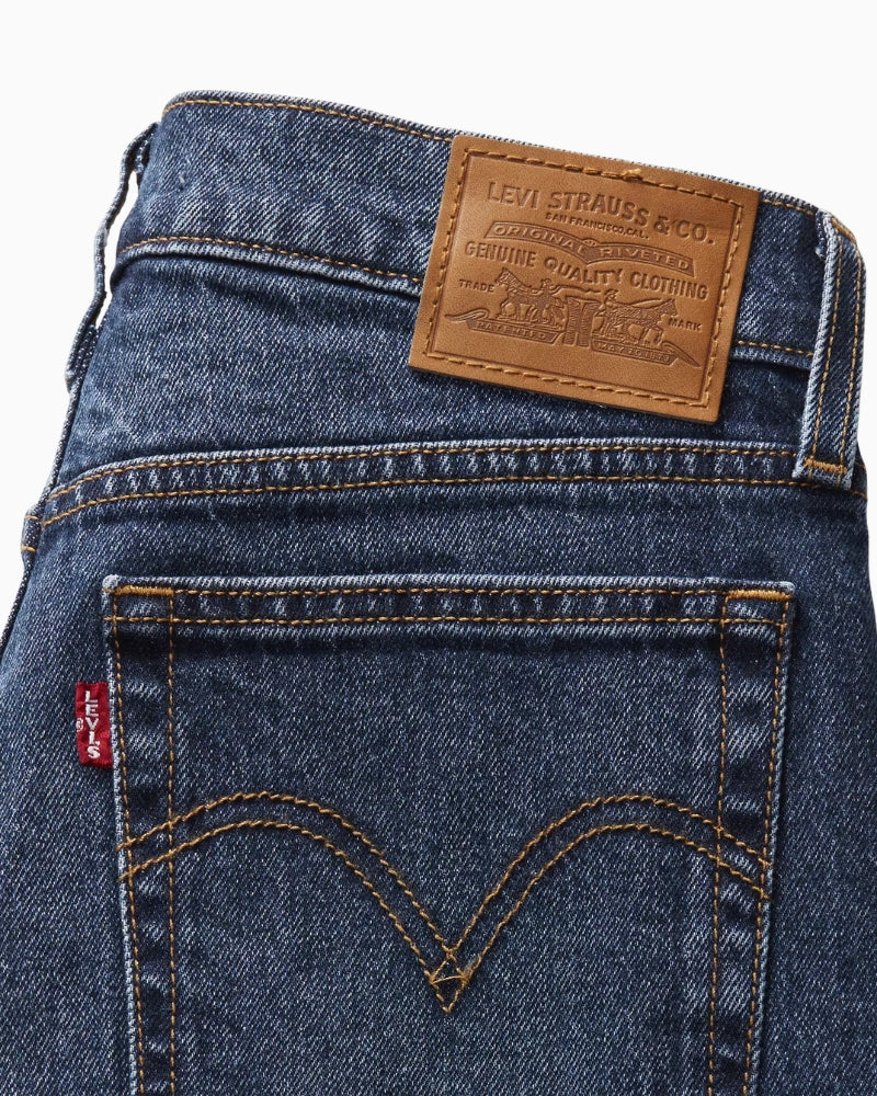 Levi's Wedgie Bootcut Jeans in Denim pocket detail