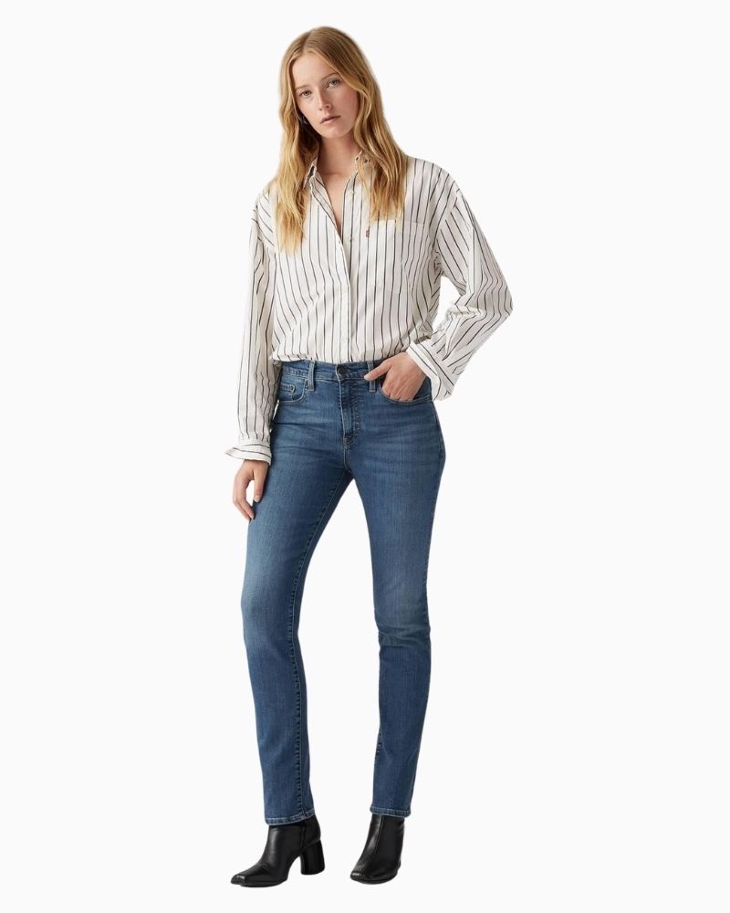 Levis -  724 High Rise Straight Jeans