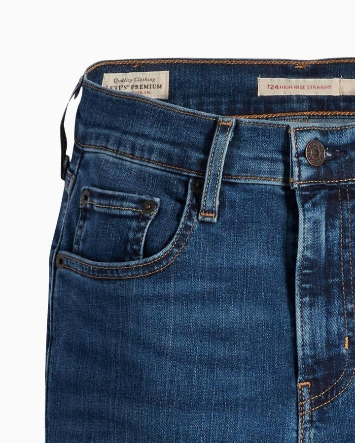 Levis -  724 High Rise Straight Jeans