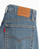 Levi’s Baggy Dad Barrel jeans mid-rise waist detail – Áines Boutique