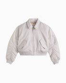 Levi’s Bowie Cropped Bomber Jacket jacket front view – Áines Boutique