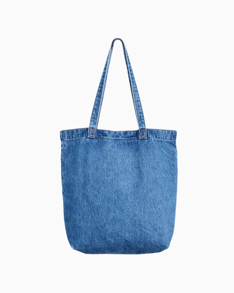 Levi’s Denim Tote Bag back view – Áines Boutique