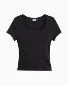 Levi’s Essential Square Neck Tee top front view – Áines Boutique