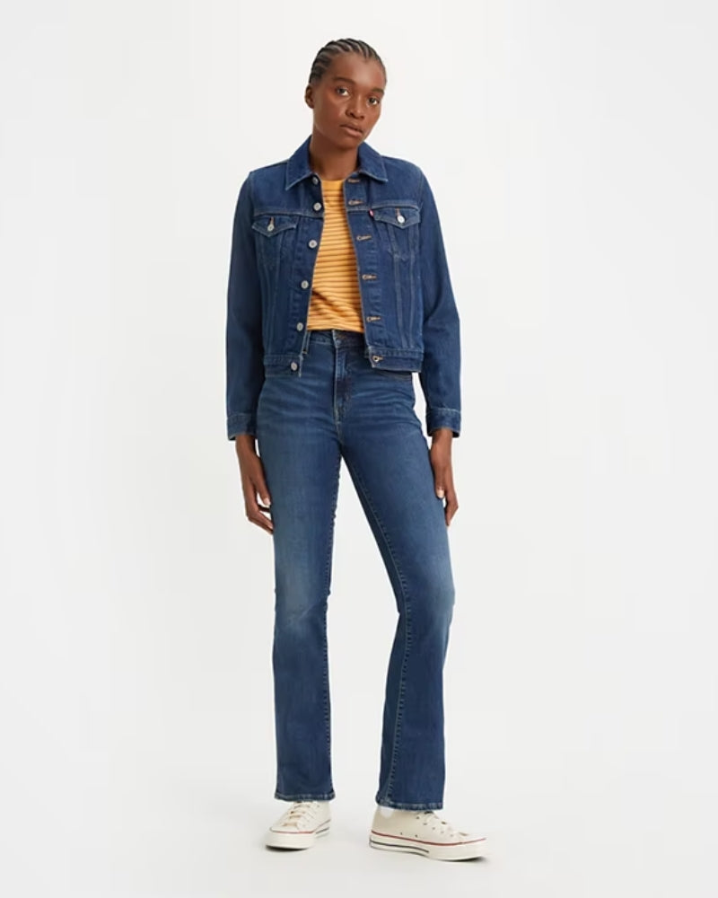 Levis - High Rise Bootcut Jeans