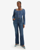 Levis - High Rise Bootcut Jeans