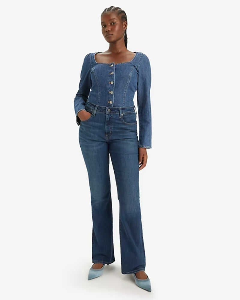 Levis - High Rise Bootcut Jeans
