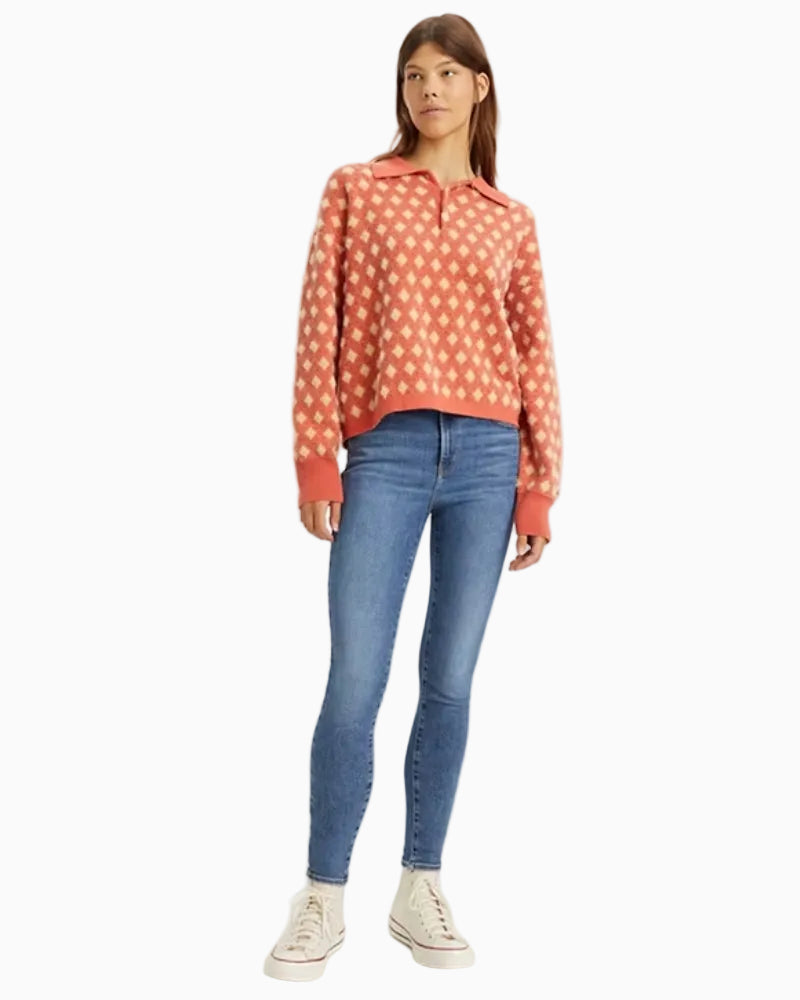 Levis - High Rise Super Skinny Jeans
