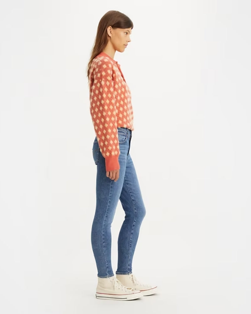 Levis - High Rise Super Skinny Jeans