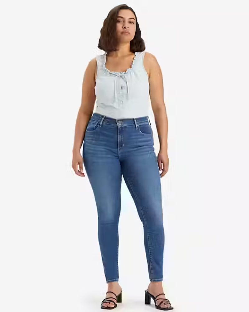 Levis - High Rise Super Skinny Jeans