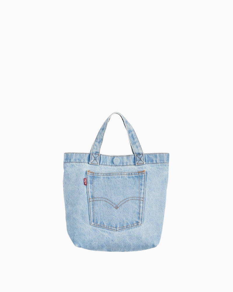 Levi’s Mini Denim Tote Bag front view – Áines Boutique