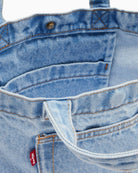 Levi’s Mini Denim Tote Bag carry handle detail – Áines Boutique