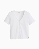 Levi’s Muse Short Sleeve Tee top front view – Áines Boutique