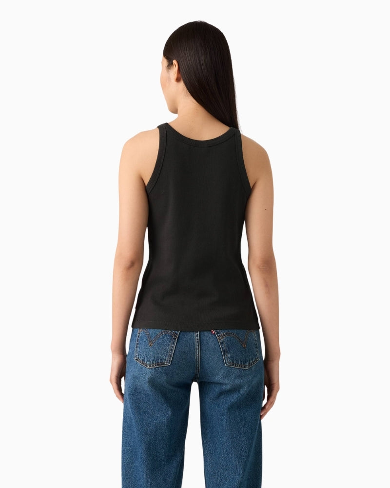 Levi’s Pride Racer Tank woman wearing top back view – Áines Boutique