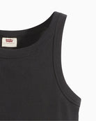 Levi’s Pride Racer Tank ribbed cotton fabric close-up – Áines Boutiqu