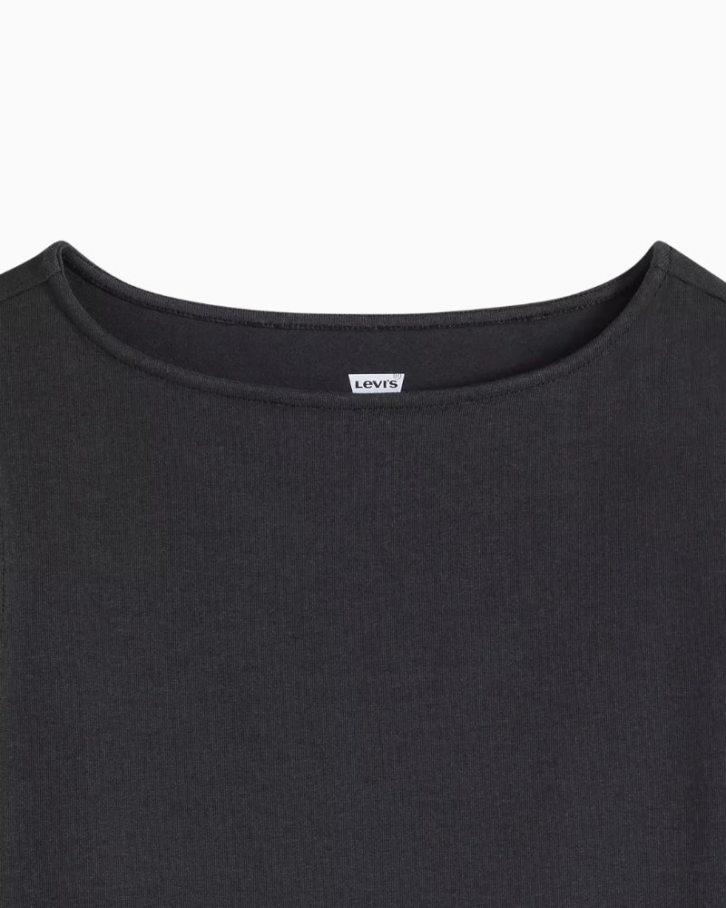 Levi's Blair Boatneck Top Anthracite Night Black product detail
