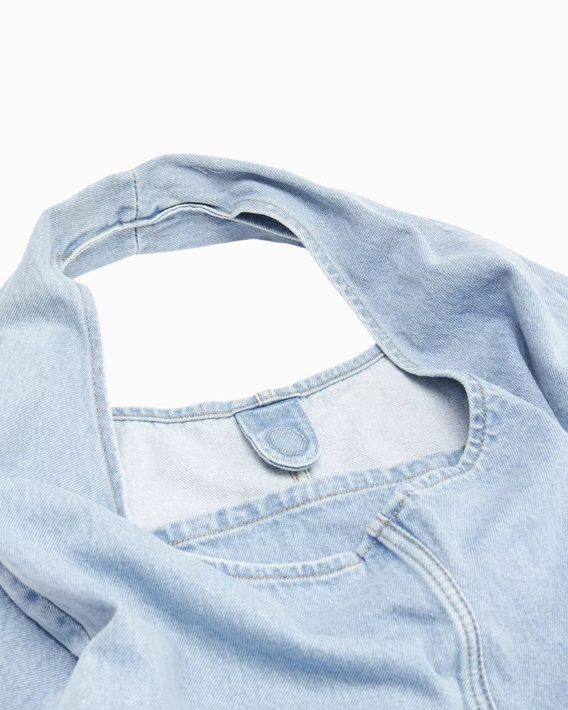 Levis Emerson shoulder bag denim strap detail