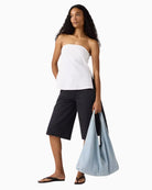 Levis Emerson shoulder bag denim women hold in hand 