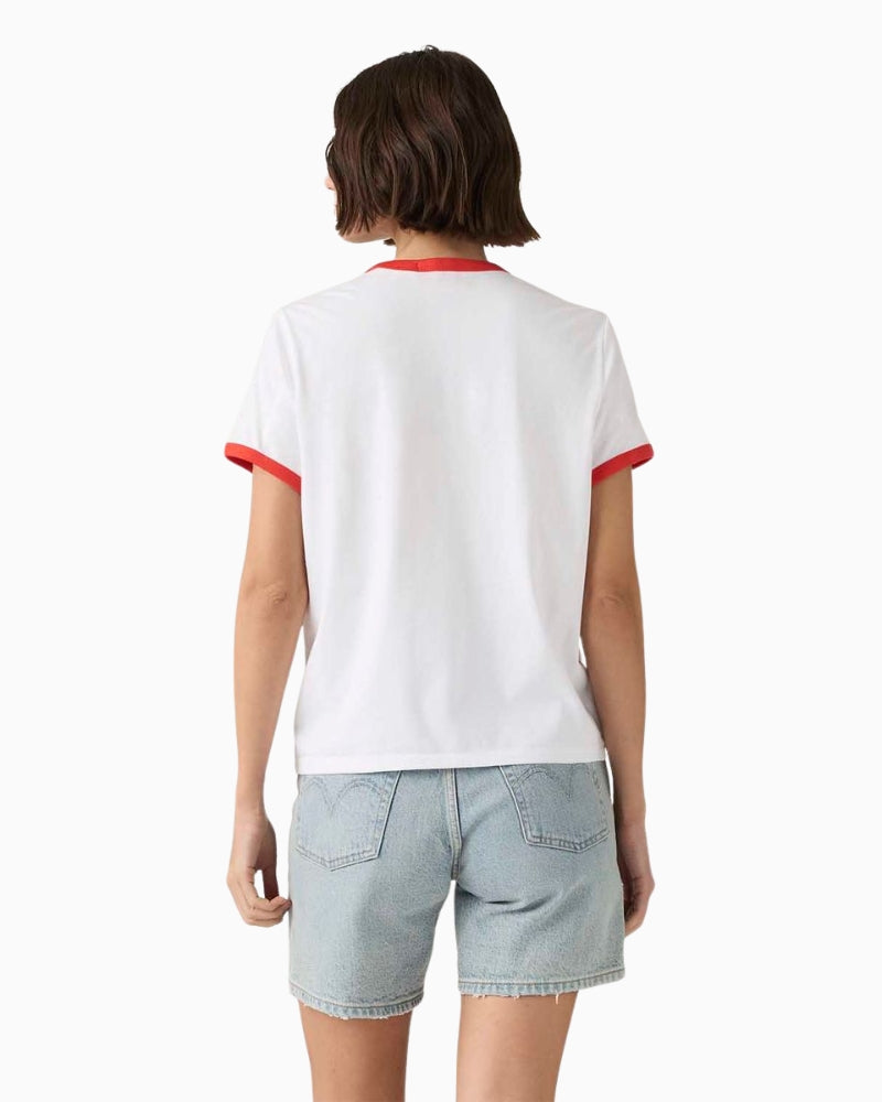 Levis graphic favorite t shirt white back view