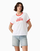 Levis graphic favorite t shirt white back view