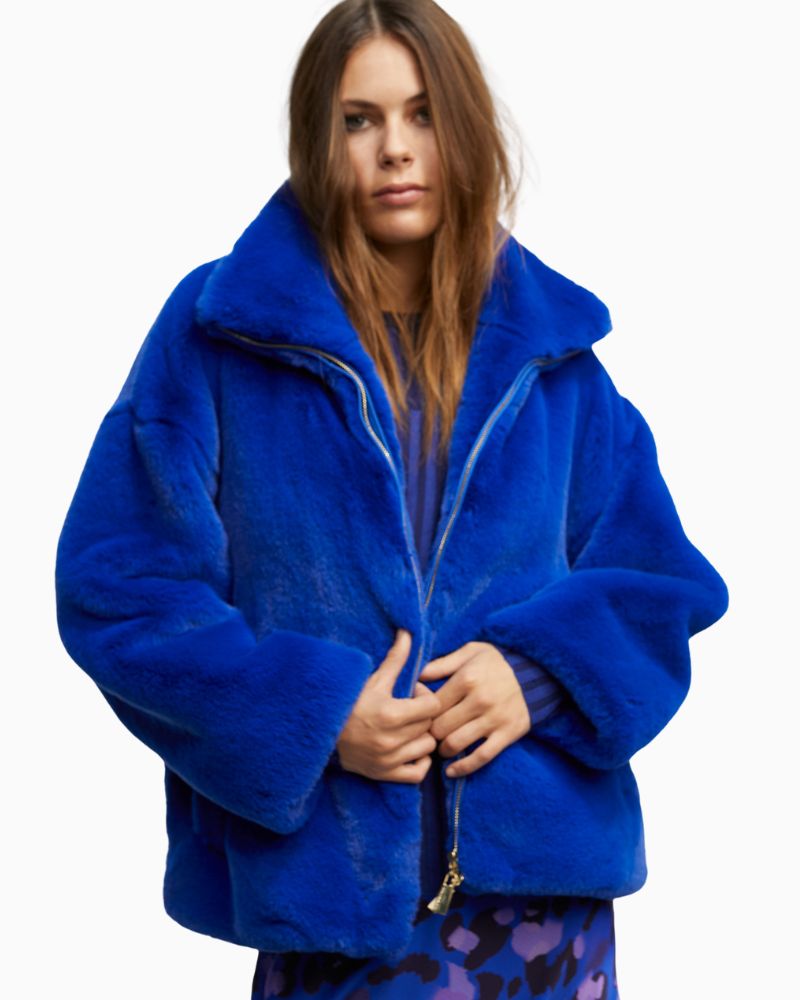 Lola Casademunt - Faux Fur Jacket