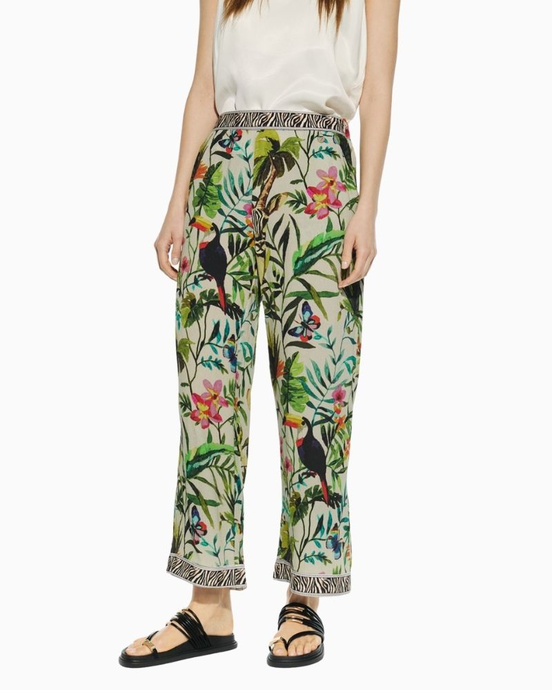 Lola Casademunt - Jungle Print Trousers