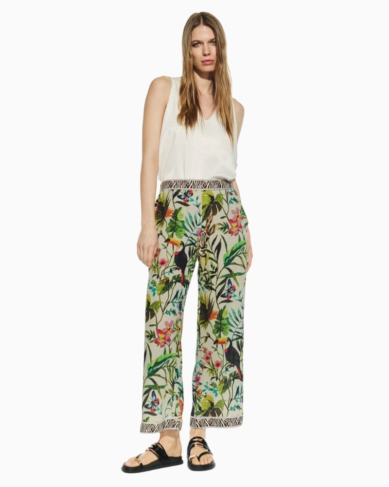 Lola Casademunt - Jungle Print Trousers