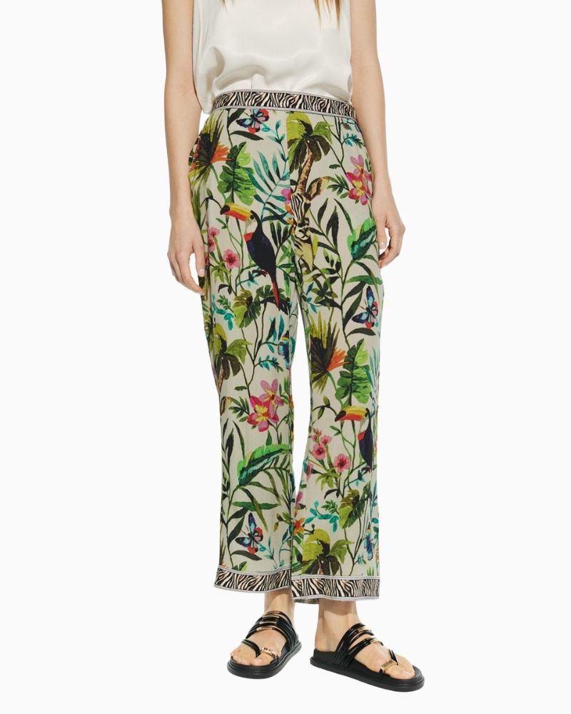 Lola Casademunt - Jungle Print Trousers
