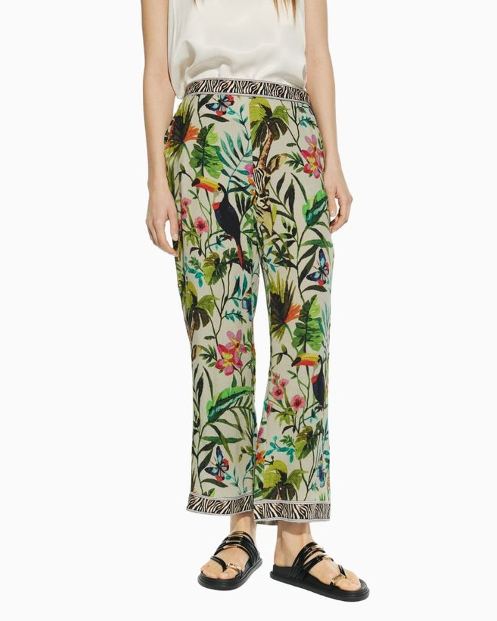 Lola Casademunt - Jungle Print Trousers