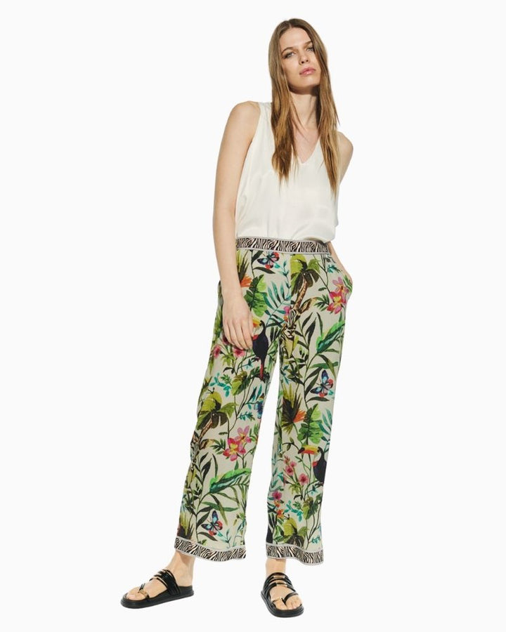 Lola Casademunt - Jungle Print Trousers