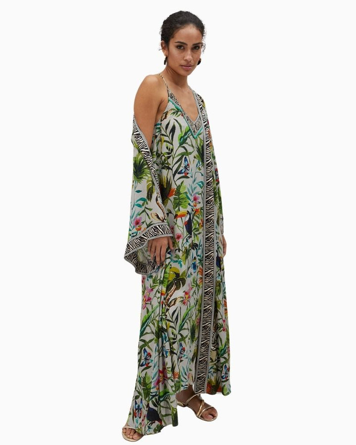 Lola Casademunt - Long Jungle Print Dress