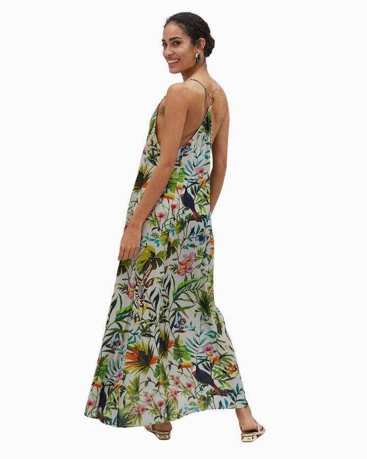 Lola Casademunt - Long Jungle Print Dress