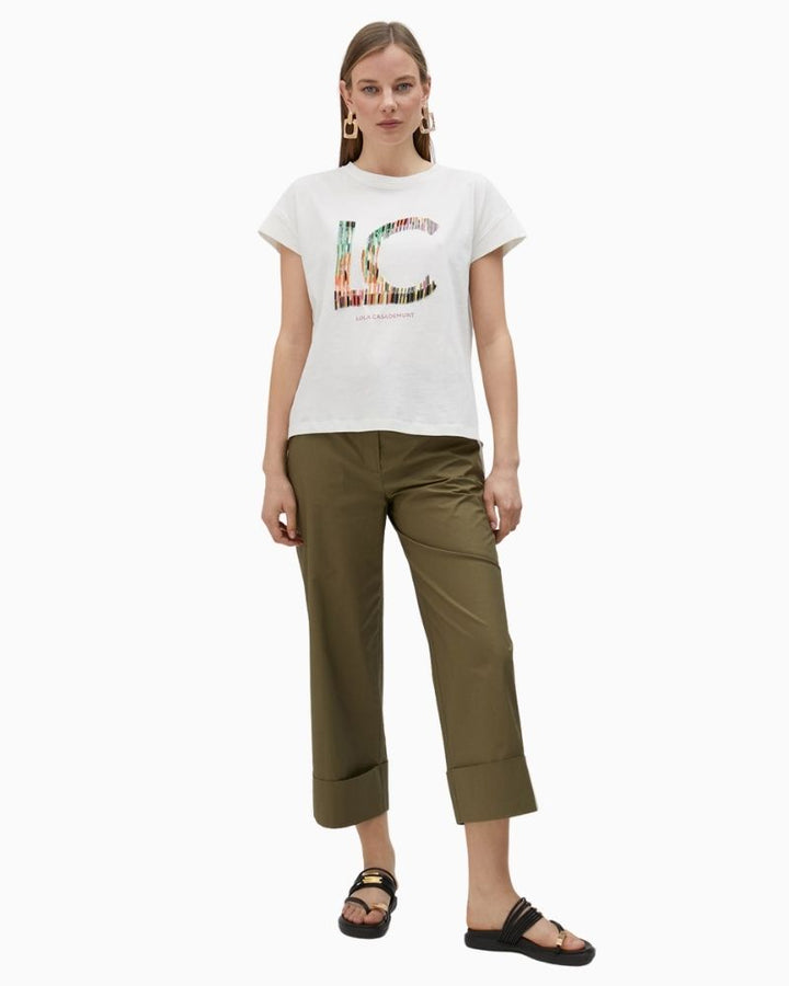 Lola Casademunt - Multistripe Logo T-Shirt