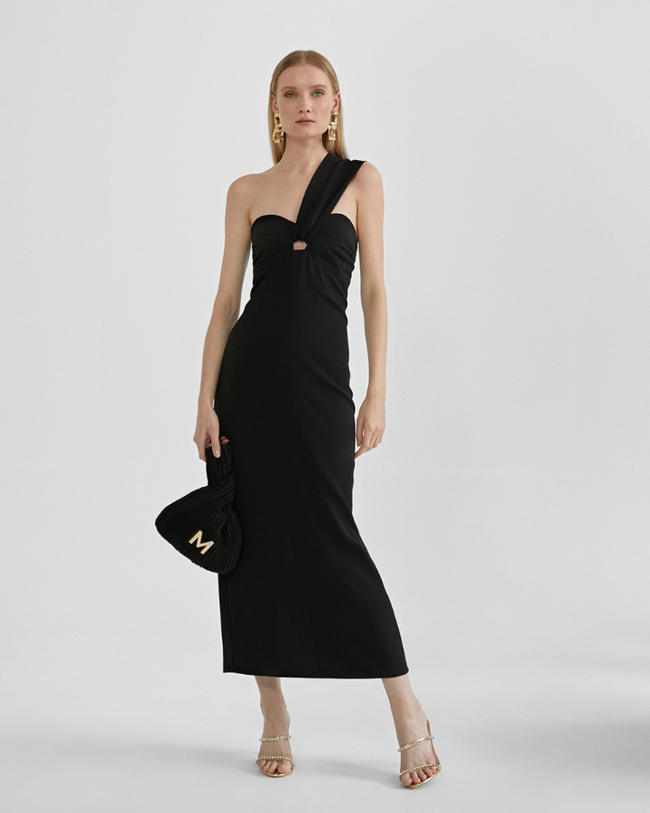 Lola Casademunt - One Shoulder Long Dress