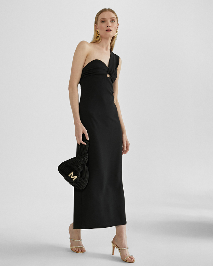 Lola Casademunt - One Shoulder Long Dress