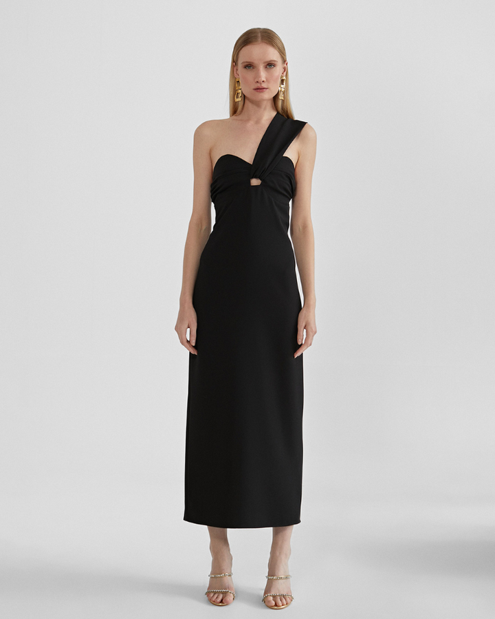 Lola Casademunt - One Shoulder Long Dress