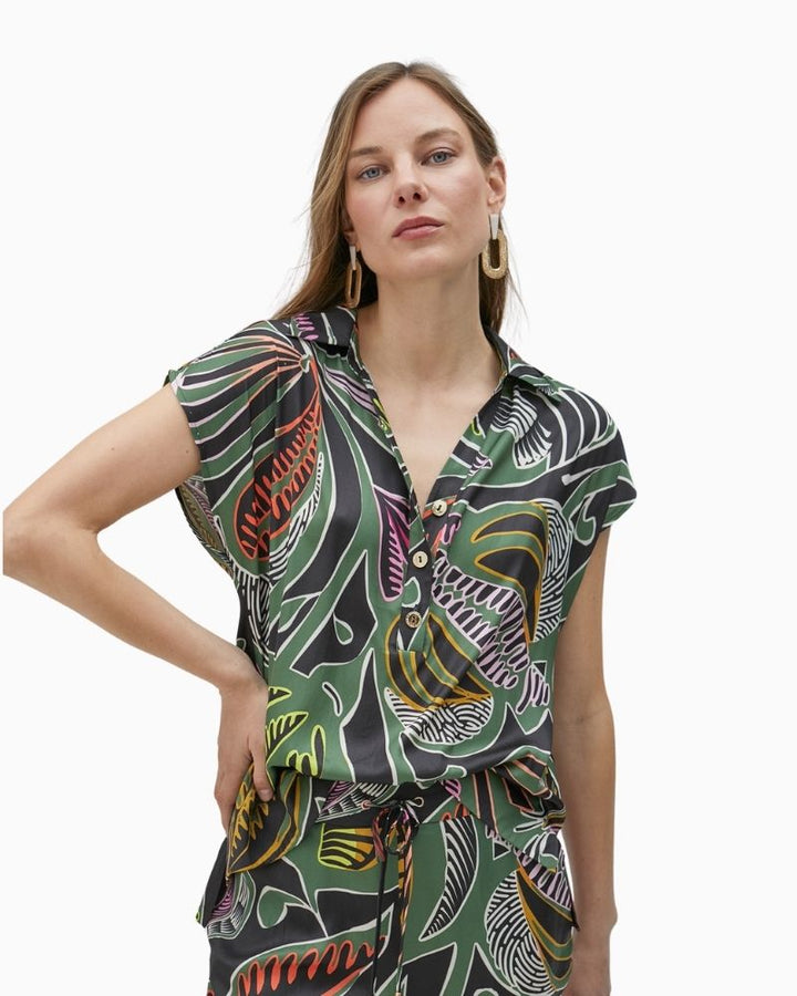Lola Casademunt - Tropical Print Blouse 