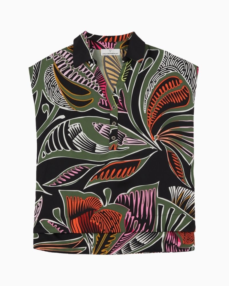 Lola Casademunt - Tropical Print Blouse 