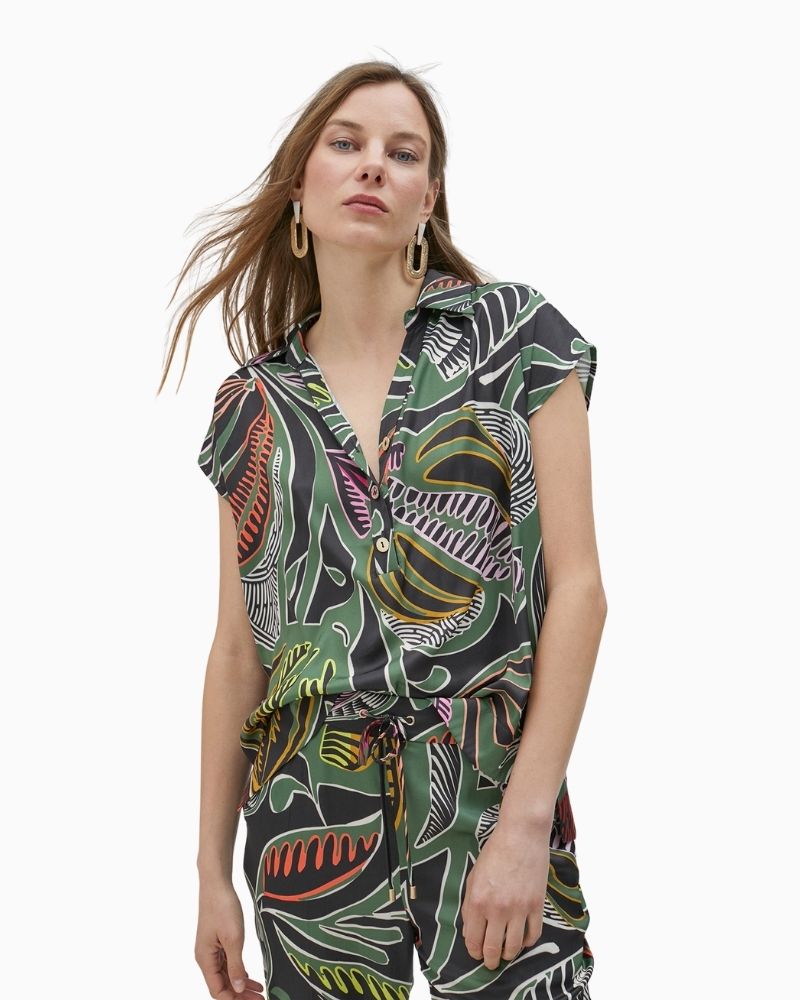 Lola Casademunt - Tropical Print Blouse 