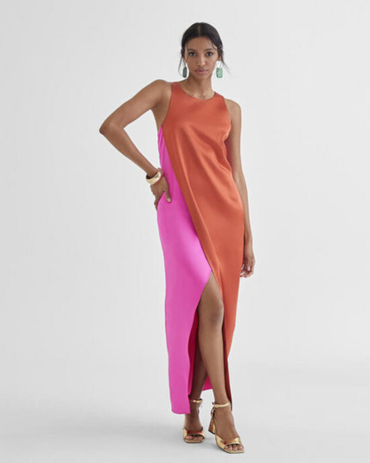 Lola Casademunt - Two Tone Maxi Dress