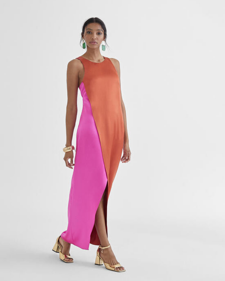 Lola Casademunt - Two Tone Maxi Dress