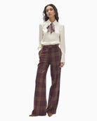 Lola Casademunt Blouse with Bow in cream styled view