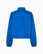 Lollys Laundry Brooklynn sporty jacket blue back view – Áines Boutique