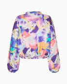 Lollys Laundry Lama bomber jacket multi back view – Áines Boutique