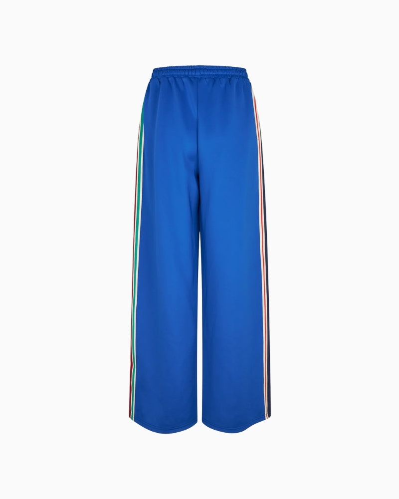 Lollys Laundry Liam pants blue back view – Áines Boutique