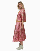 Lollys Laundry Trine jacket pink side view – Áines Boutique