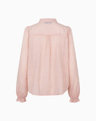 Lollys Laundry Arielll shirt Light Pink flat lay back view – Áines Boutique