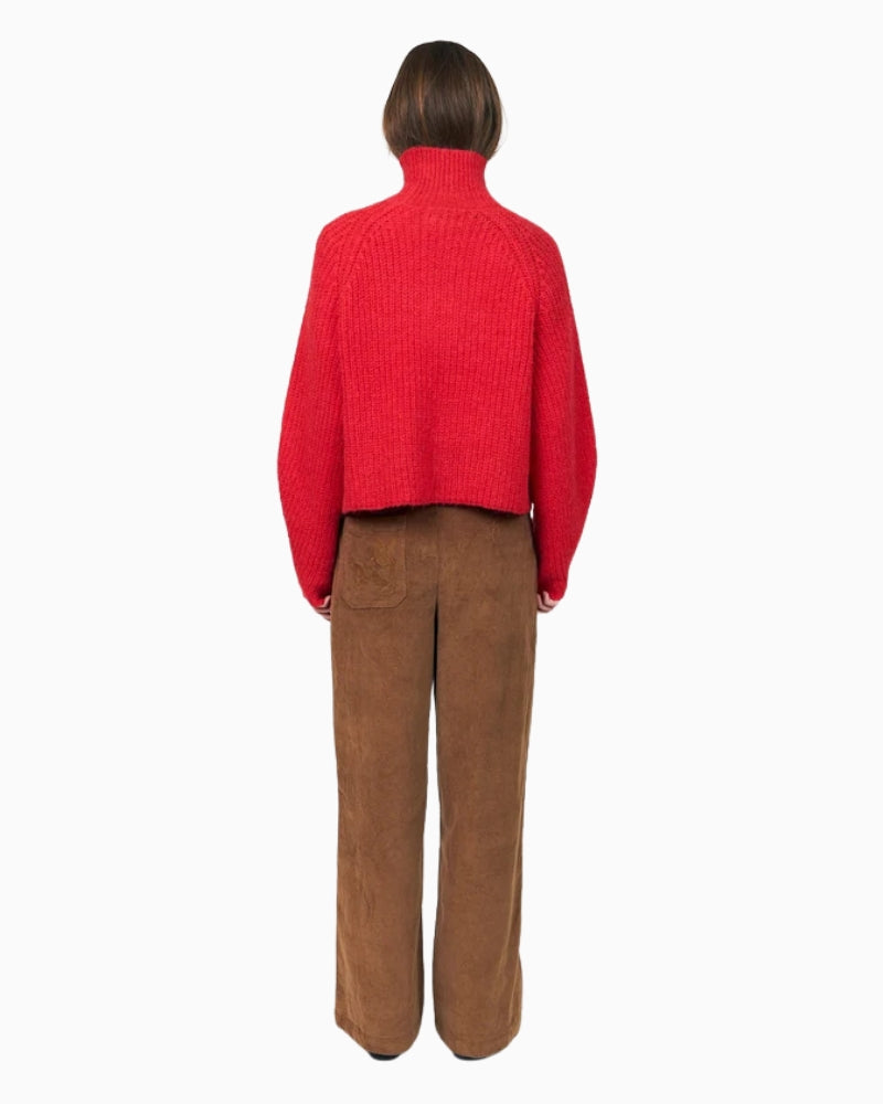Lollys Laundry Elio Jumper in Red back view