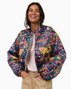 Lollys Laundry Lamall jacket 70 Multi front view – Áines Boutique