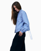 Lollys Laundry Lanna Shirt in Blue side view