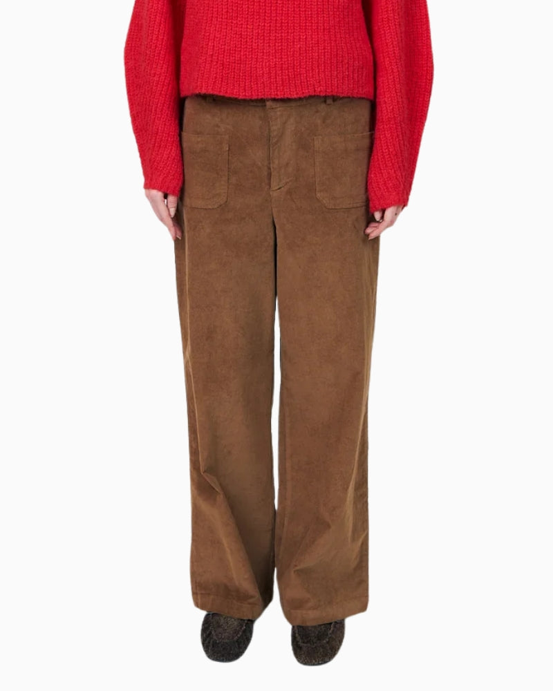 Lollys Laundry RingoLL Pants in Camel front view